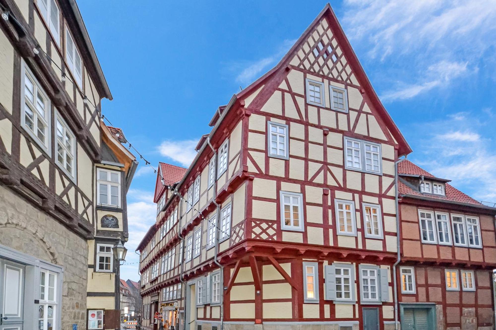 Fewo Lange Gasse 4 - 2 Obergeschoss Inkl Parkplatz Quedlinburg Dış mekan fotoğraf